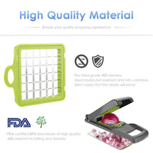 Carregar imagem no visualizador da galeria, Picador de Legumes Multifuncional Ralador Cortador Acessórios de Cozinha