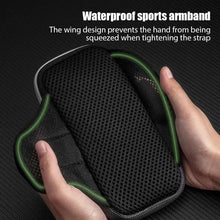 Carregar imagem no visualizador da galeria, Universal 6.7'' Phone Armband Outdoor Waterproof Fitness Running Sport Arm Cellphone Holder With Headphone Jack Mobile Phone Bag