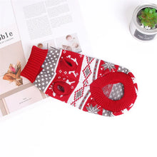 Carregar imagem no visualizador da galeria, Suéter de Natal para Gatos, Fantasia de Inverno Quente para Animais de Estimação