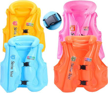 Carregar imagem no visualizador da galeria, Bebê flutuador colete salva-vidas jaqueta crianças pvc deriva colete de segurança colete de natação para crianças flutuabilidade colete de natação