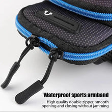 Carregar imagem no visualizador da galeria, Universal 6.7'' Phone Armband Outdoor Waterproof Fitness Running Sport Arm Cellphone Holder With Headphone Jack Mobile Phone Bag
